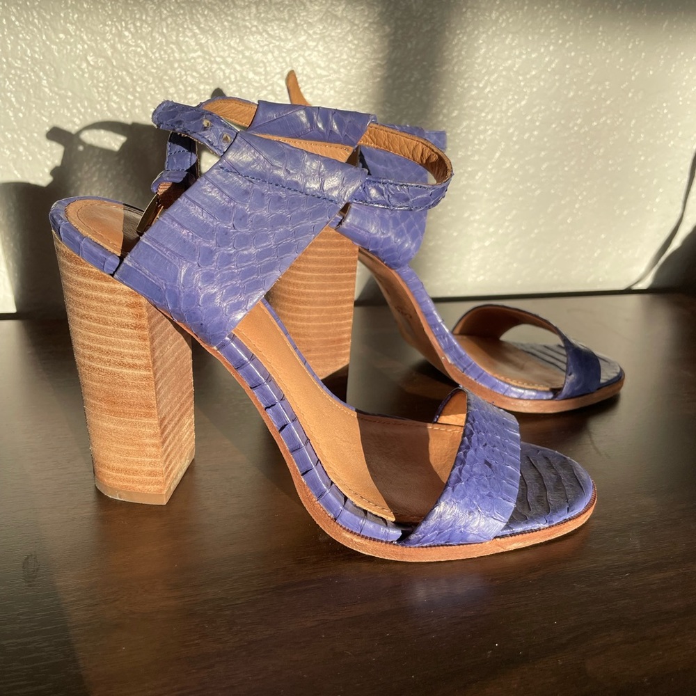 Coach Block Heel Pumps